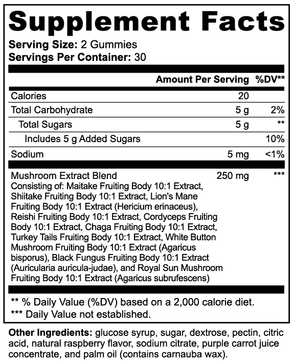 Mushroom Extract Complex (2 Jars)